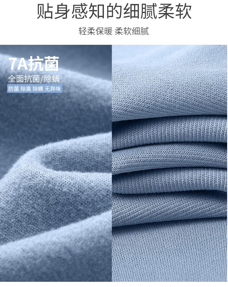 2501#40支245克斜纹德绒莫代尔棉秋冬长袖 Polo衫 细节展示 启虎