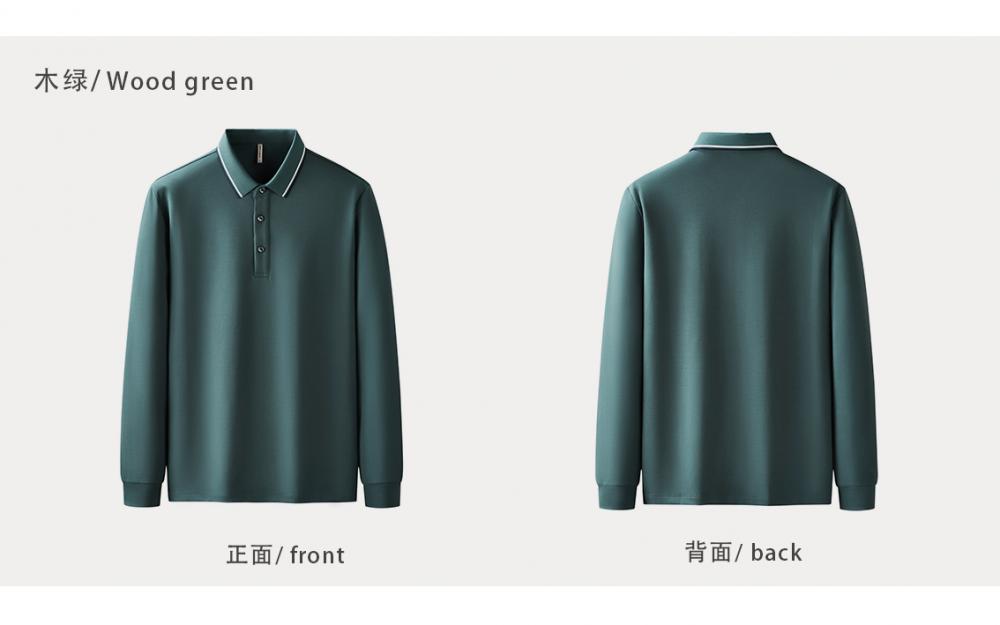 50支棉涤珠地拉架2101 Polo衫 细节展示 启虎