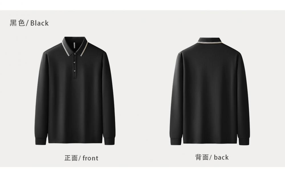 50支棉涤珠地拉架2101 Polo衫 细节展示 启虎