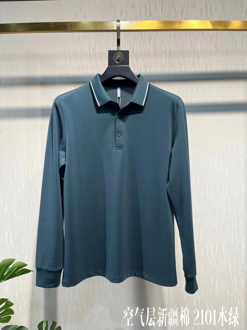 50支棉涤珠地拉架2101 Polo衫 细节展示 启虎