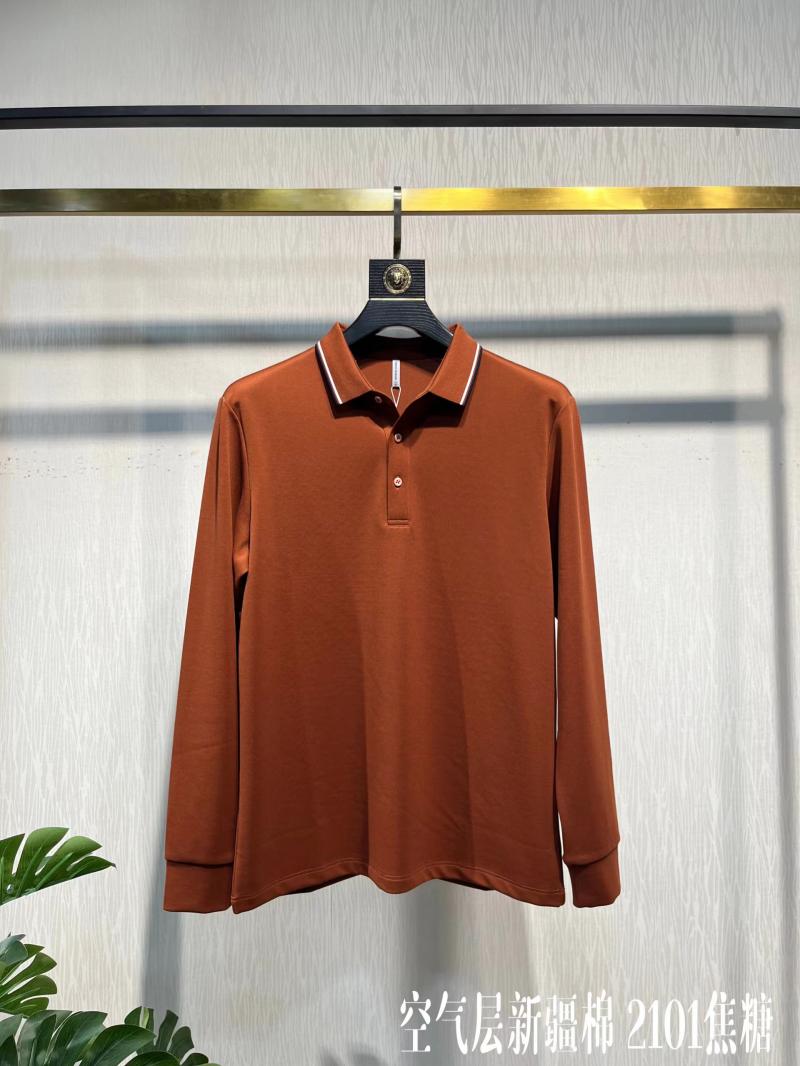 50支棉涤珠地拉架2101 Polo衫 细节展示 启虎