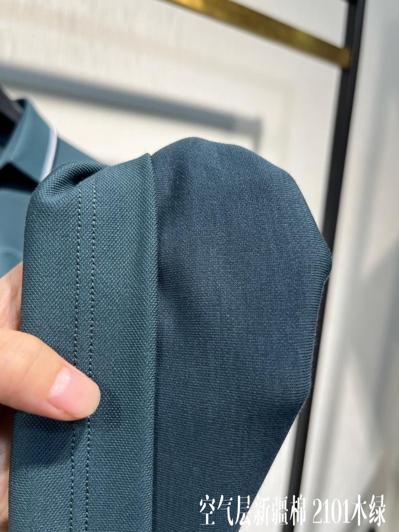 50支棉涤珠地拉架2101 Polo衫 细节展示 启虎
