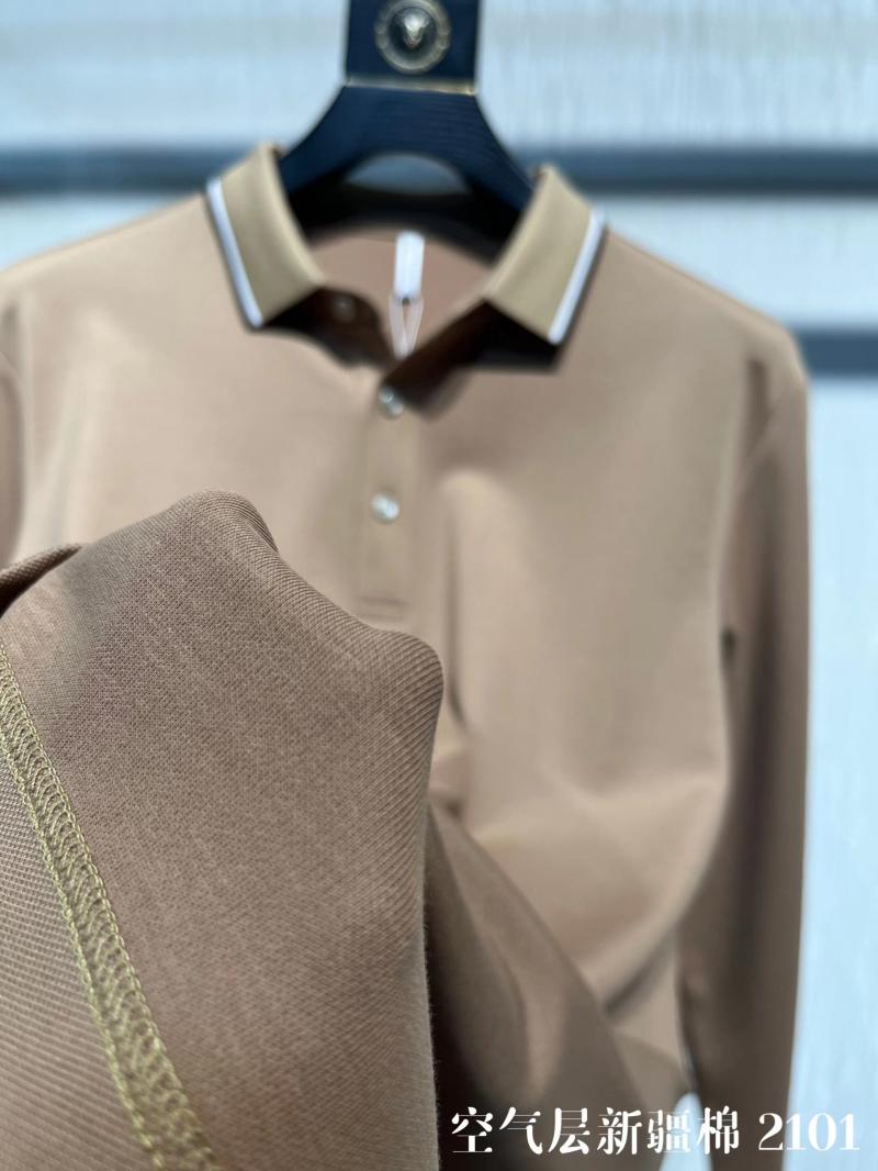 50支棉涤珠地拉架2101 Polo衫 细节展示 启虎