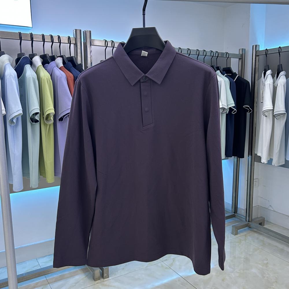 莫棉羊毛楼梯绒1101 Polo衫 细节展示 启虎