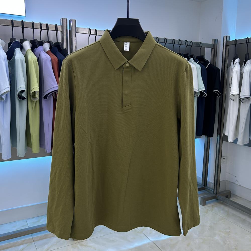 莫棉羊毛楼梯绒1101 Polo衫 细节展示 启虎