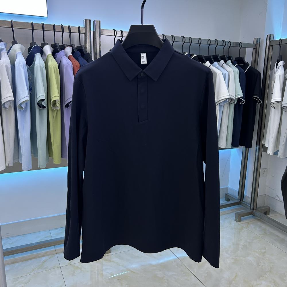 莫棉羊毛楼梯绒1101 Polo衫 细节展示 启虎