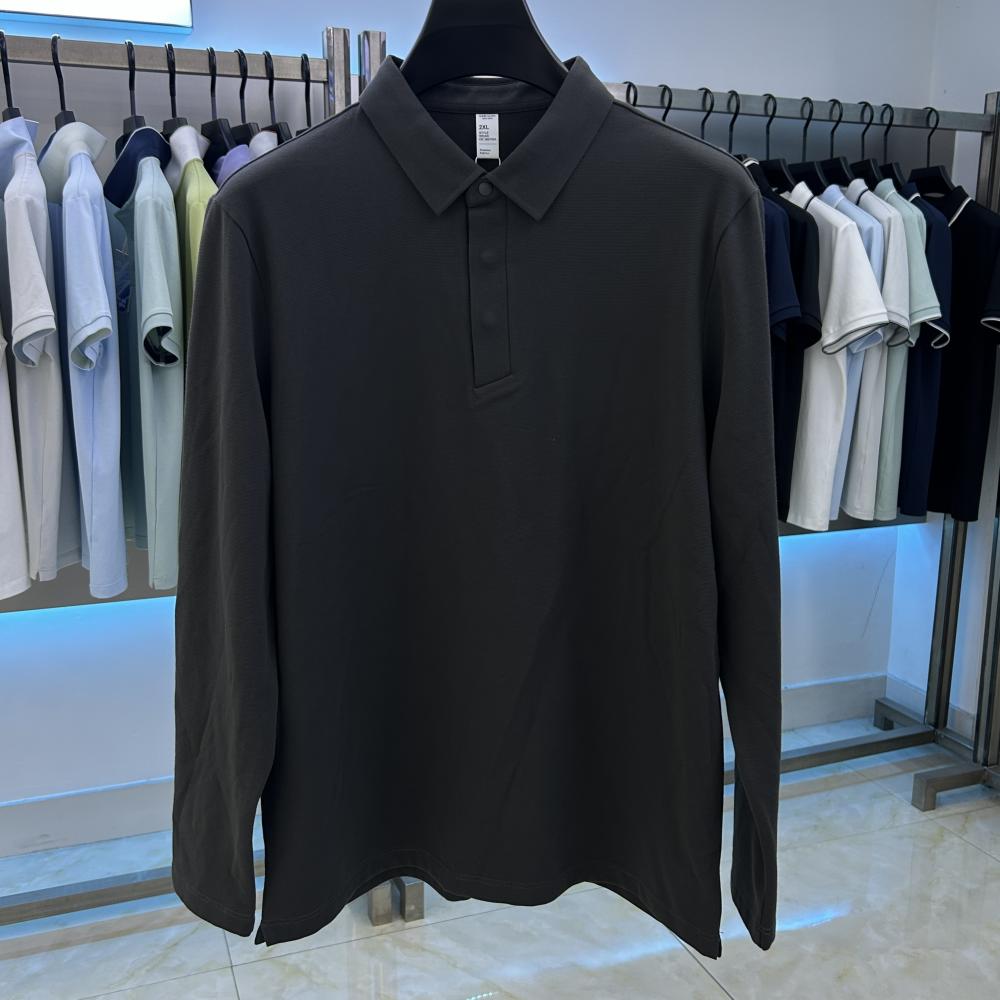 莫棉羊毛楼梯绒1101 Polo衫 细节展示 启虎