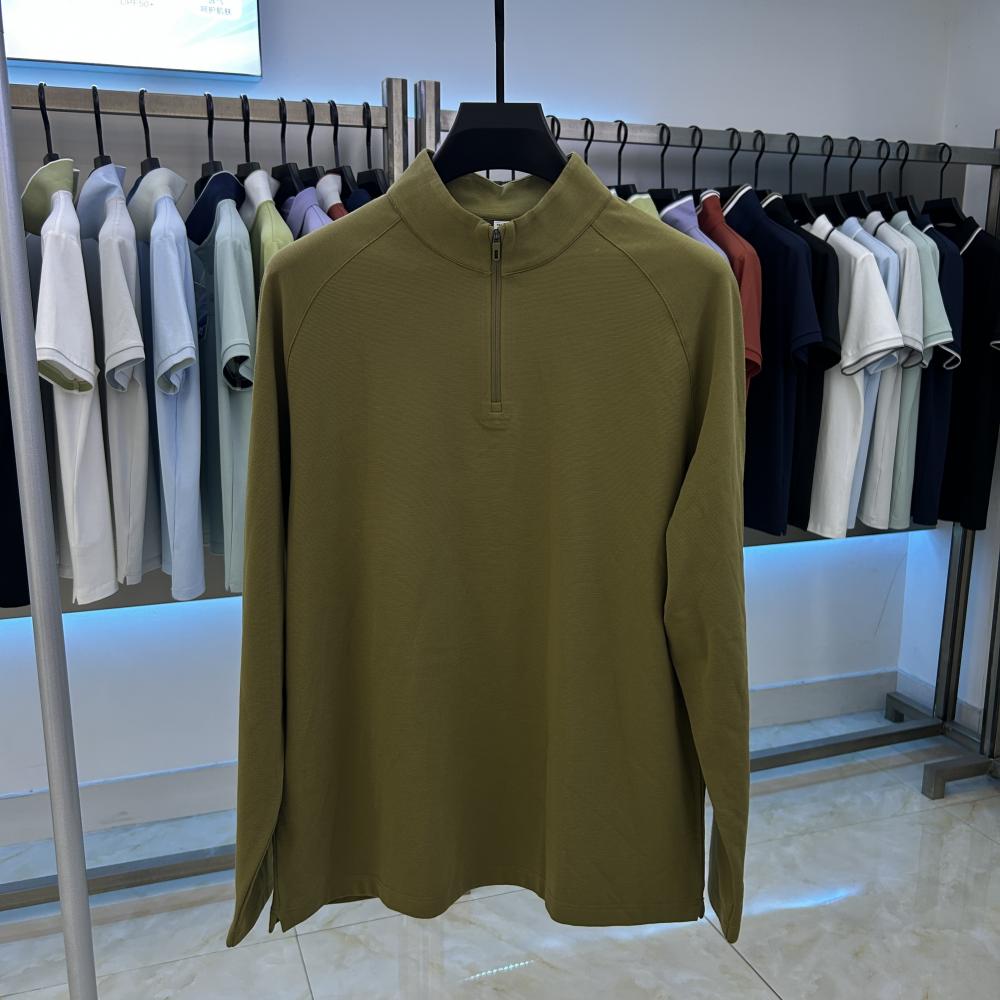 莫棉羊毛楼梯绒1100 Polo衫 细节展示 启虎
