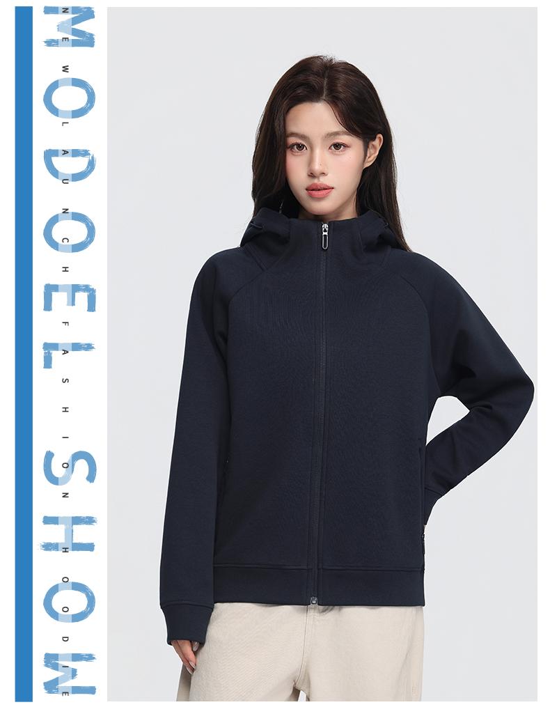 LNH9888#400克 液态棉空气层 拉帽卫衣 卫衣 细节展示 启虎