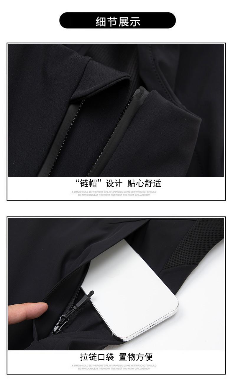 2609013#连帽软壳衣 冲锋衣 细节展示 启虎