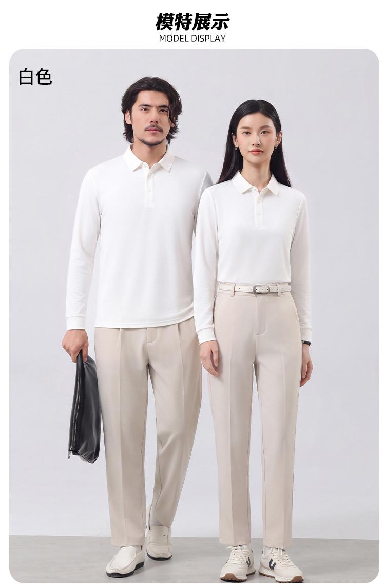 9116#长袖 POLO 衫 Polo衫 细节展示 启虎