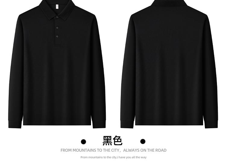 9116#长袖 POLO 衫 Polo衫 细节展示 启虎