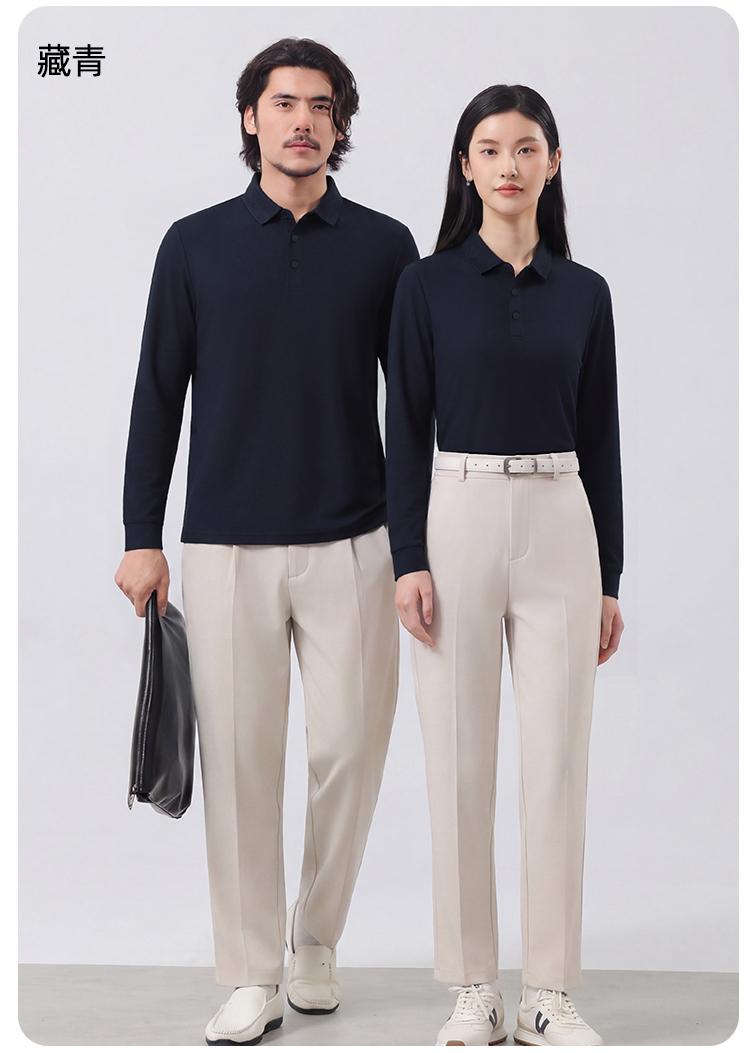 9116#长袖 POLO 衫 Polo衫 细节展示 启虎