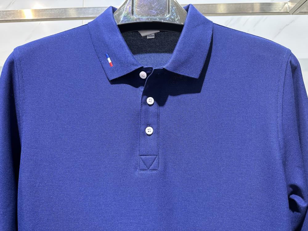 261 海岛棉珠花(220克32S) Polo衫 细节展示 启虎