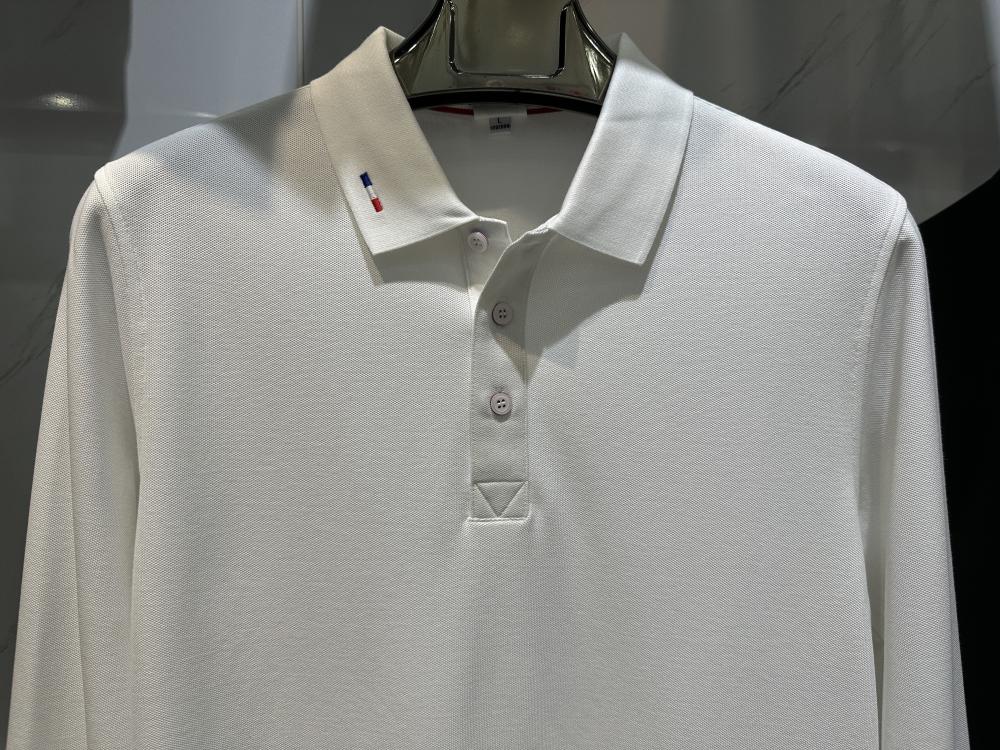 261 海岛棉珠花(220克32S) Polo衫 细节展示 启虎