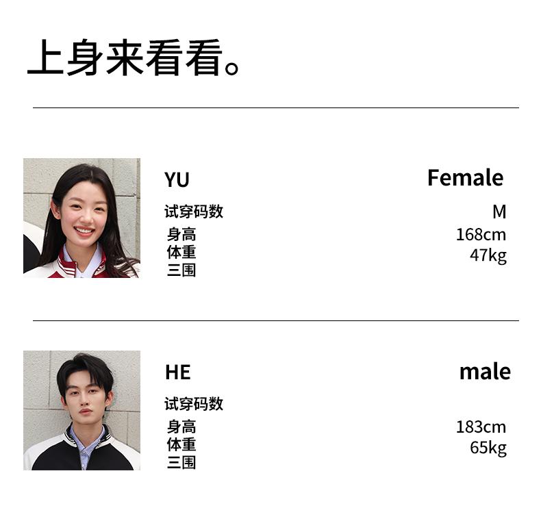9627#40支380G美式复古棒球服拉链立领外套 卫衣 细节展示 启虎
