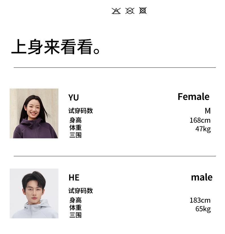 9636#380G钻石棉插肩袖复古机能潮牌连帽拉链外套 卫衣 细节展示 启虎