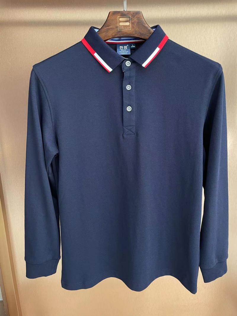 9058长袖POLO 长袖 Polo 衫定制 细节展示 第2张
