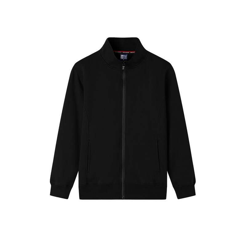 SYK-D8018#580克 立领纯棉加绒 卫衣 细节展示 启虎