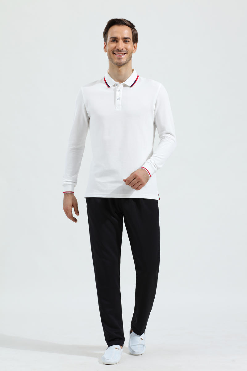 2021#长袖 POLO 衫 Polo衫 细节展示 启虎