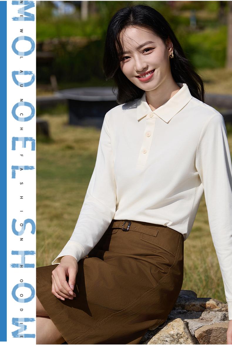M666#长袖 POLO 衫 Polo衫 细节展示 启虎