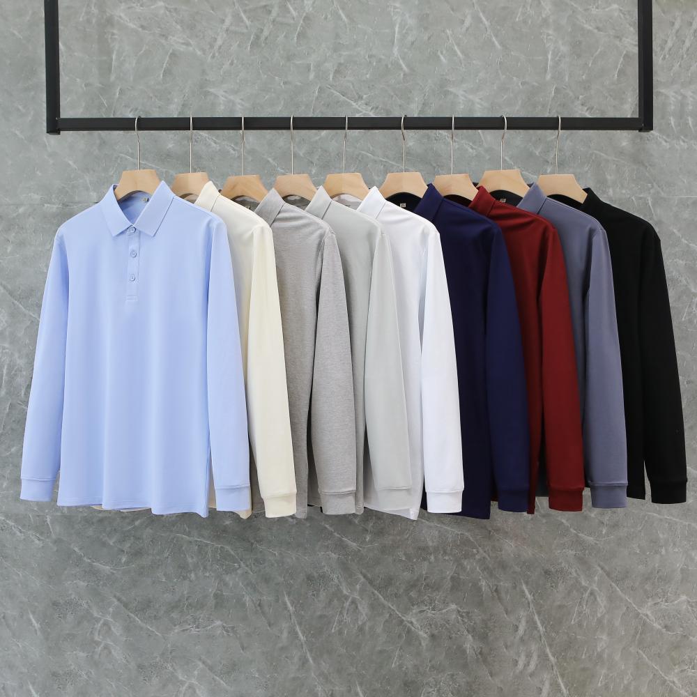 M666#长袖 POLO 衫 Polo衫 细节展示 启虎