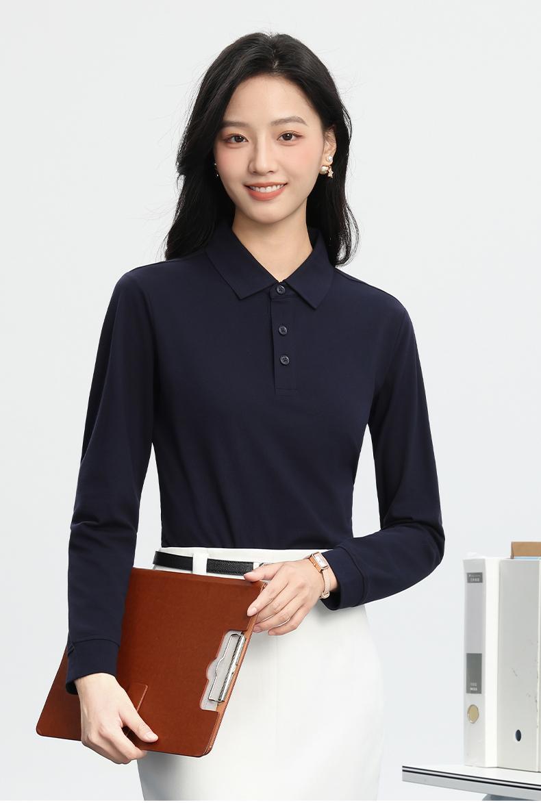 M666#长袖 POLO 衫 Polo衫 细节展示 启虎