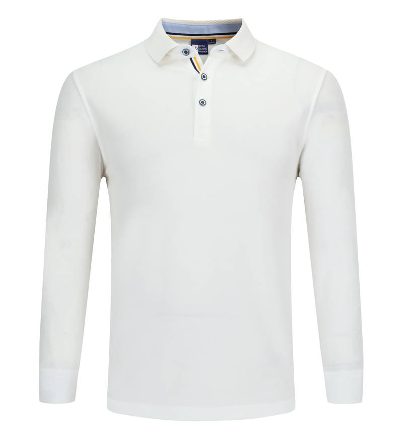 1922#长袖 POLO 衫 长袖 Polo 衫定制 启虎