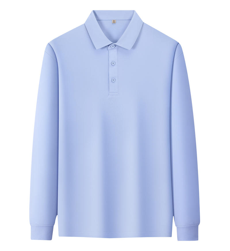 M666#长袖 POLO 衫 宇航兰 Polo衫 企业团购定制 启虎